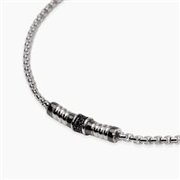 Bracciale Mabina Uomo Thinker in Argento Zircone 534156 - 534156